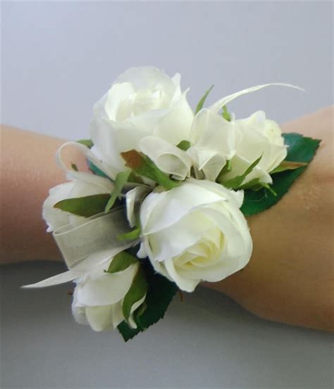 diy fake flower corsage